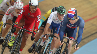 Lewis Stewart narrowly missed out on the keirin world championship final