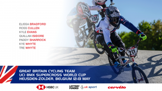Great Britain Cycling Team for the UCI BMX Supercross World Cup, Zolder