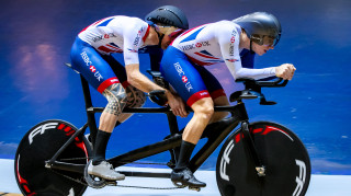 Great Britain Cycling Team's Steve Bate, piloted by Adam Duggleby