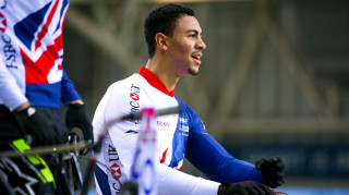 Great Britain Cycling Team's Quillan Isidore