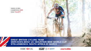 Great Britain Cycling Team for the Mercedes-Benz UCI Mountain Bike World Cup in Stellenbosch, South Africa