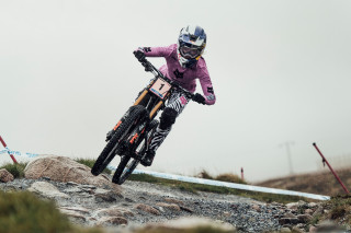 Tahnee Seagrave at the MTB World Cup in Fort William 2019.