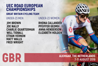 U23 team for the 2019 UEC European Road Championships.