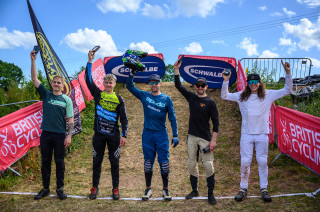 National 4X Series podium male riders shot at rounds three and four at Redhill Extreme. 