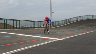 The 250m velodrome forms part of Middlesbrough Sports Village.