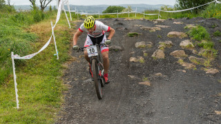 Phil Pearce on his way to a solo win in round four