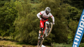 Marc Beaumont wins round five of the British Cycling MTB Downhill Series
