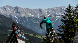 Bernard Kerr finished fifth at the UCI MTB World Cup in Leogang
