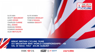 Great Britain Cycling Team for UCI 4X Mountain Bike World Championships