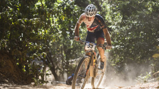 Frazer Clacherty at the UCI Mountain Bike World Championships in Cairns, Australia.