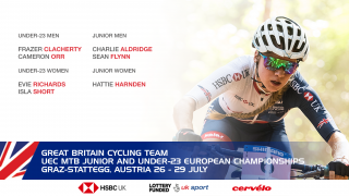 Great Britain Cycling Team for the 2018 UEC MTB European Championhips in Graz-Stratteg, Austria.