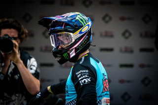 Danny Hart wins the 2019 HSBC UK | National Downhill eilte title.