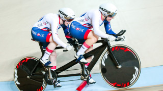 Sophie Thornhill and Helen Scott win at the 2018 UCI Para-Cycling Track World Championships in Rio, Brazil.