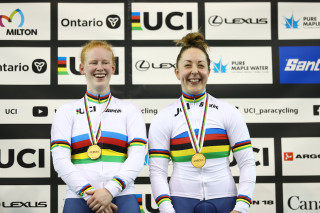 WB Tandem Sprint podium