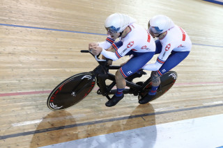 Bate and Duggleby Silver at Track Worlds