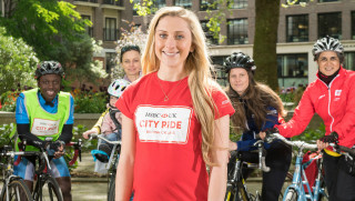 Laura Kenny launches HSBC UK City Ride 2017