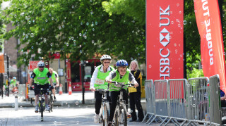 Research shows significant fall in air pollution during HSBC UK City Ride events