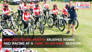HSBC UK Go-Ride celebrates 200,000 participants in 2017