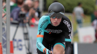 Scott Davies on his way to gold at the 2014 British Cycling National Road Championships - Time Trials in Monmouthshire