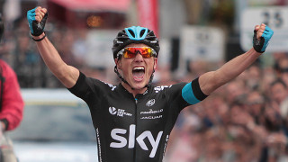 Peter Kennaugh's delight at first British road race title.