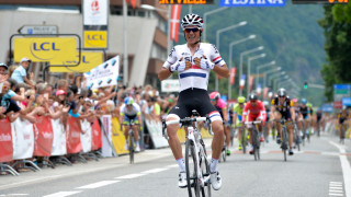 Peter Kennaugh ecstatic after stage triumph in the 2015 Criterium du Dauphine.