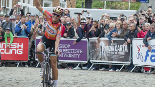 Lizzie Armitstead at the British Cycling National Road Championships