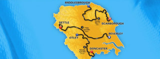 The route for the 2016 Tour de Yorkshire