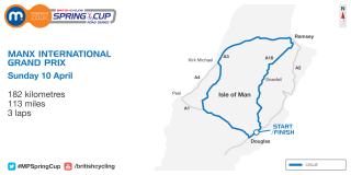 2016 Motorpoint Spring Cup Manx International GP - course map