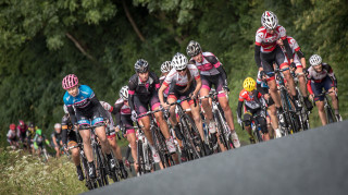 Action from the 2015 British Cycling Women's Road Series Ryedale Grand Prix