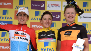 Last year's winner of the Aviva Women's Tour