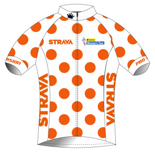 Aviva Women's Tour Strava Queen of the Mountains jersey