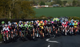 Pooley leads the peloton