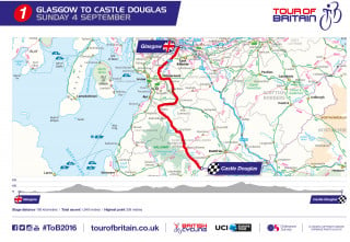 Stage one route map