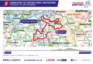 Stage three route map