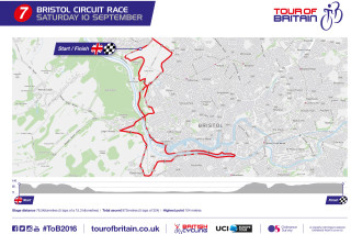 Stage seven B route map