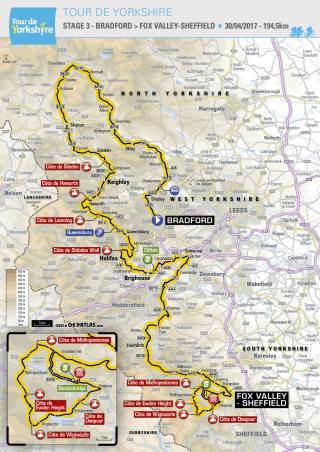 Tour de Yorkshire stage 3 - Bradford to Fox Valley