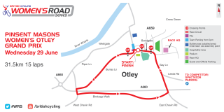 Map of Otley course