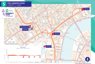 The London Stage - Stage five of the 2017 OVO Energy Women's Tour