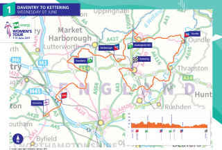 Daventry to Kettering - Stage one of the 2017 OVO Energy Women's Tour