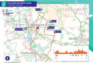 Stoke-on-Trent - Stage two of the 2017 OVO Energy Women's Tour