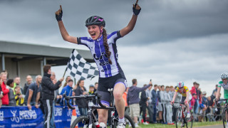 Pfeiffer Georgi wins at the 2016 British Cycling National Youth Circuit Race Championships