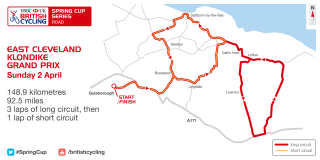 HSBC UK | Spring Cup Series begins with the East Cleveland Klondike Grand Prix route map