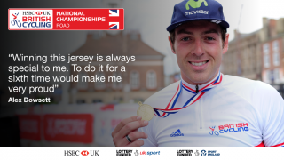 Can Alex Dowsett win a record sixth British time trial championship on the Isle of Man?