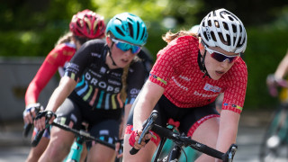 Emily Nelson in action at the Lincoln Grand Prix as part of the 2017 HSBC UK | National Women's Road Series