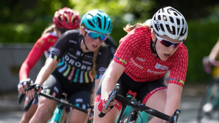 Emily Nelson in action at the Lincoln Grand Prix as part of the 2017 HSBC UK | National Women's Road Series