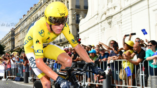 2017 Tour de France yellow jersey winner Chris Froome