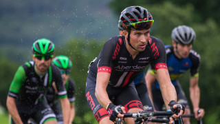 JLT Condor's Ian Bibby in action at the Ryedale Grand Prix