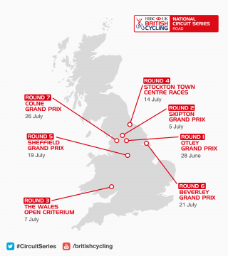 HSBC UK | National Circuit Series overview map