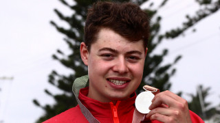 Harry Tanfield wins Commonwealth silver for Team England in the time trial