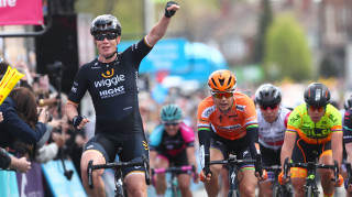 Kirsten Wild wins stage one of the Women's Tour de Yorkshire